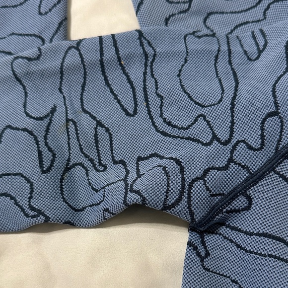 ECHT Blue Patterned Activewear Set - Picture 12 of 13